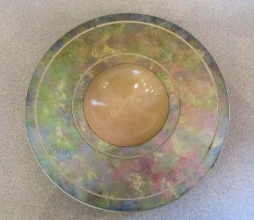 Len Laker's commended coloured dish